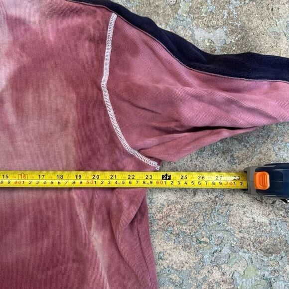 Tie Dye Quarter Zip Y2K Sweater - Picture 2 of 4